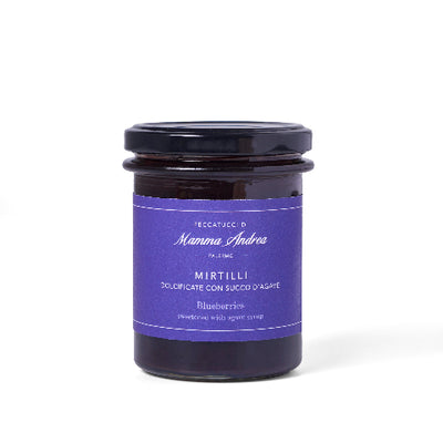 Blueberries with Agave Juice – Mamma Andrea's Peccatucci