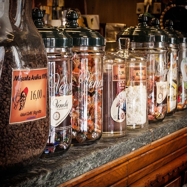 150 dosettes en papier filtre-Mélange décaféiné-Étain
