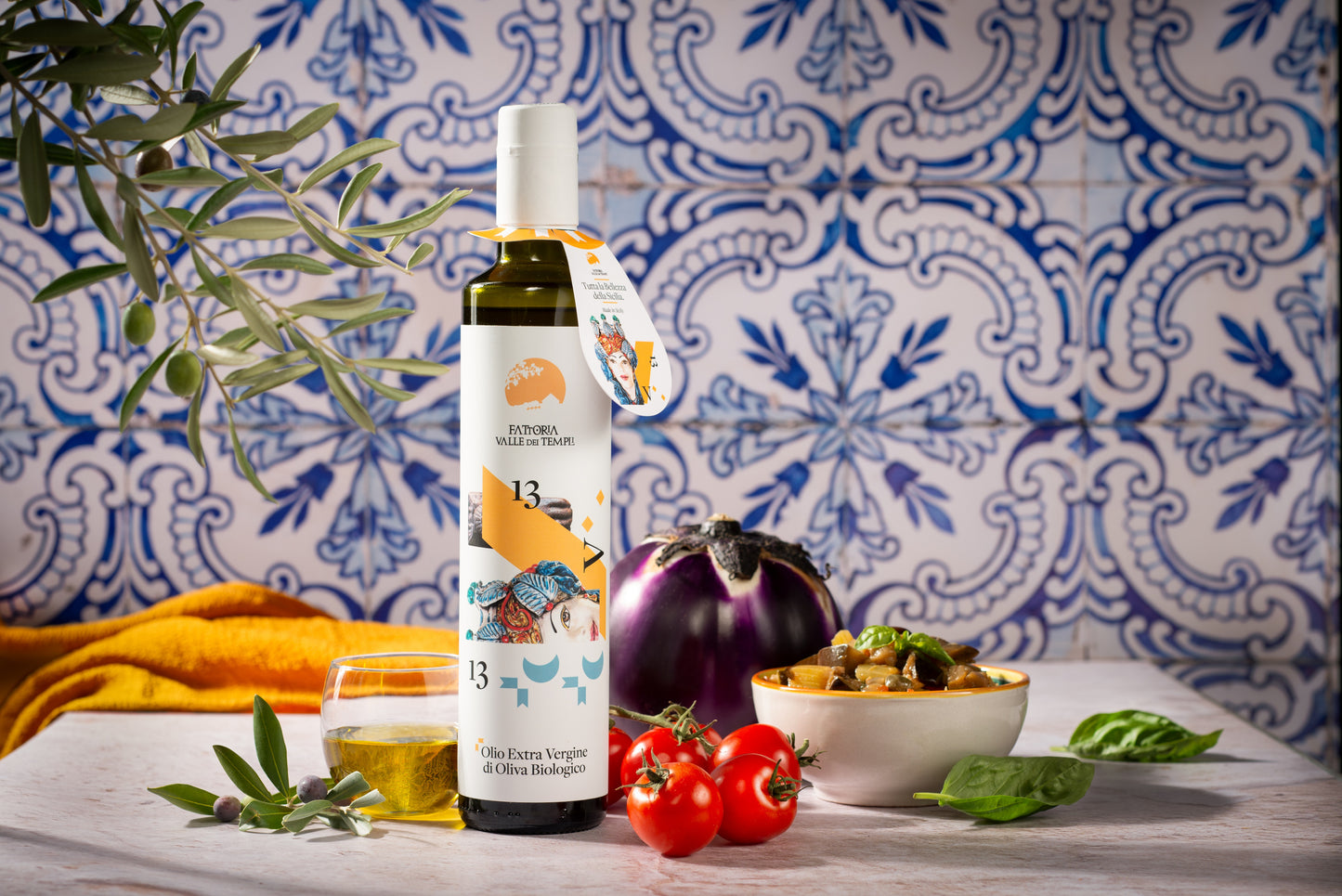 Organic Extra Virgin Olive Oil - Valle dei Templi Farm