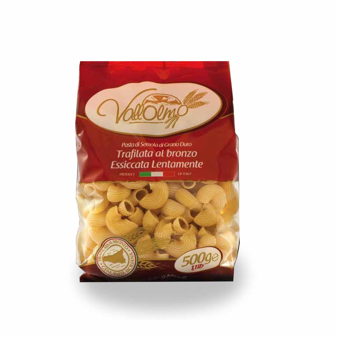 Pâtes siciliennes Lumaconi - Usine de pâtes Vallolmo