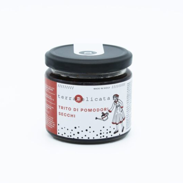Trockene Tomaten Trito-Zarte Erde