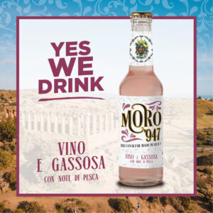 Wine and Carbonated Drinks with Peach Notes - 24 Bottles - Bona Soft Drinks