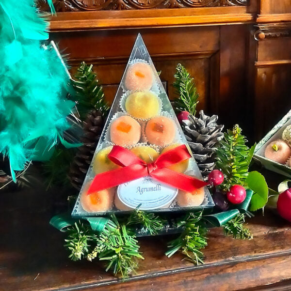 Limoncello Christmas Box in Ceramic - Emporio Sicilia & Tutone