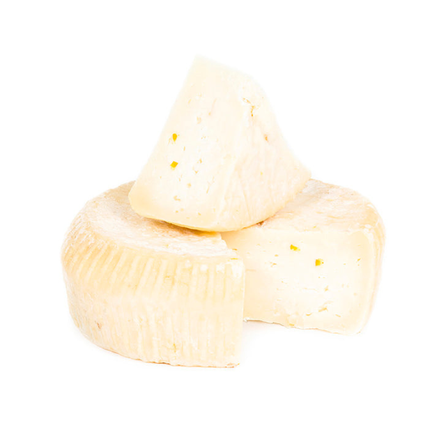 Caciotta zu Citrus-Geschmack volle Wege