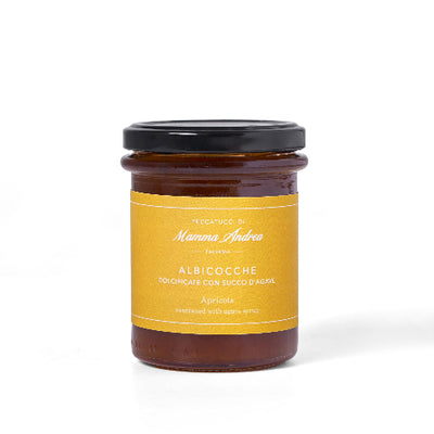 Apricots with Agave Juice - Mamma Andrea's Peccatucci