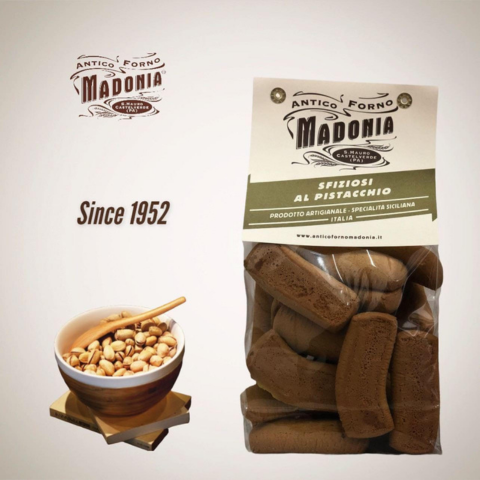 Galletas de pistacho intentadas-Antico Forno Madonia