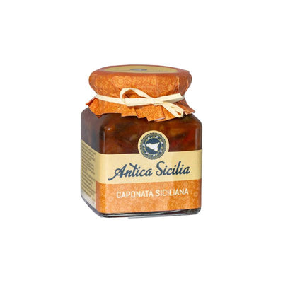 Sizilianische Aubergine Caponata - Altes Sizilien