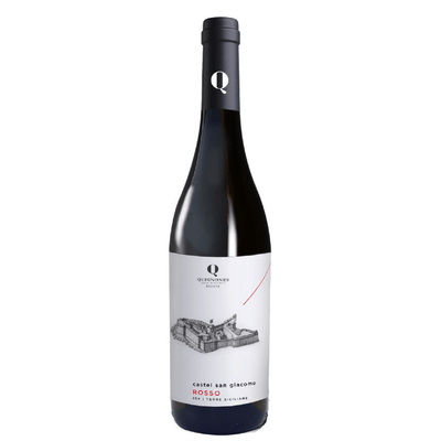 Castel San Giacomo IGP Red Wine from Sicilian Lands - Quignones Sicilian Winery
