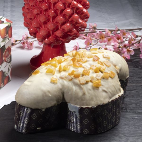 Orange Taube mit Spalmable Cream und dunkler Schokolade-Mamma Andrea's Pec catucci