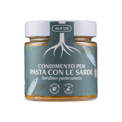Pasta Condimentada Con Sardinas Sicilianas - Alicos