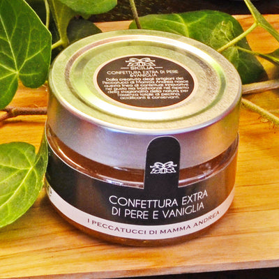 Guisantes extra y mermelada de vainilla-Mamma Andrea's Peccatucci