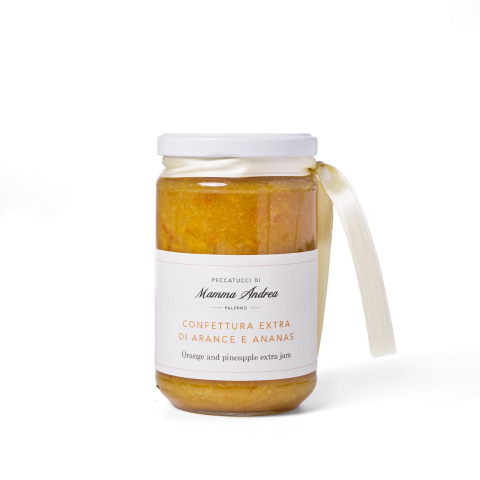 Confiture extra d'orange et d'ananas – Mamma Andrea's Peccatucci