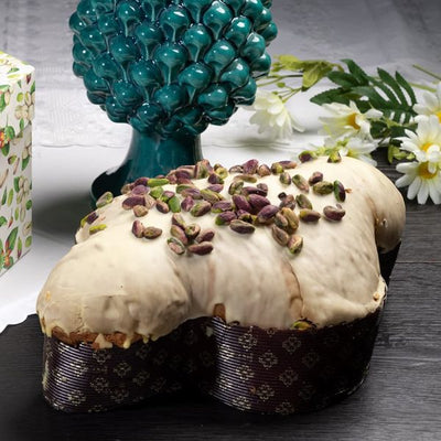 Pistazien taube mit Spalmable Pistazien creme-Mamma Andrea's Pec catucci