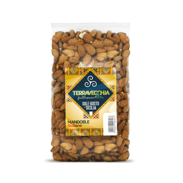Mandorle Siciliane Sgusciate 1kg - Terravecchia