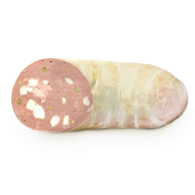 Mortadella mit Bronte Dop Pistazie-Geschmack volle Wege
