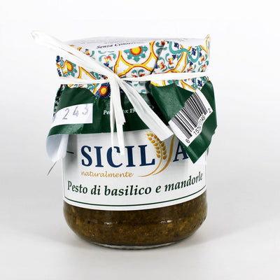 Pesto Basilico e Mandorle - Sicilia Naturalmente