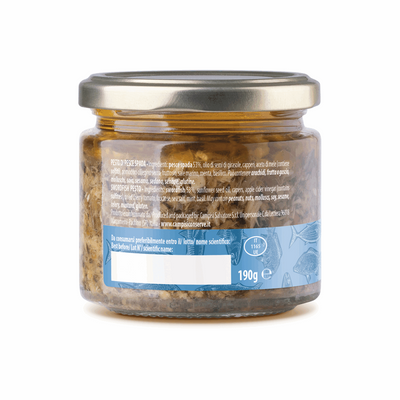 Pesto de pez espada siciliano - Conserva Campisi