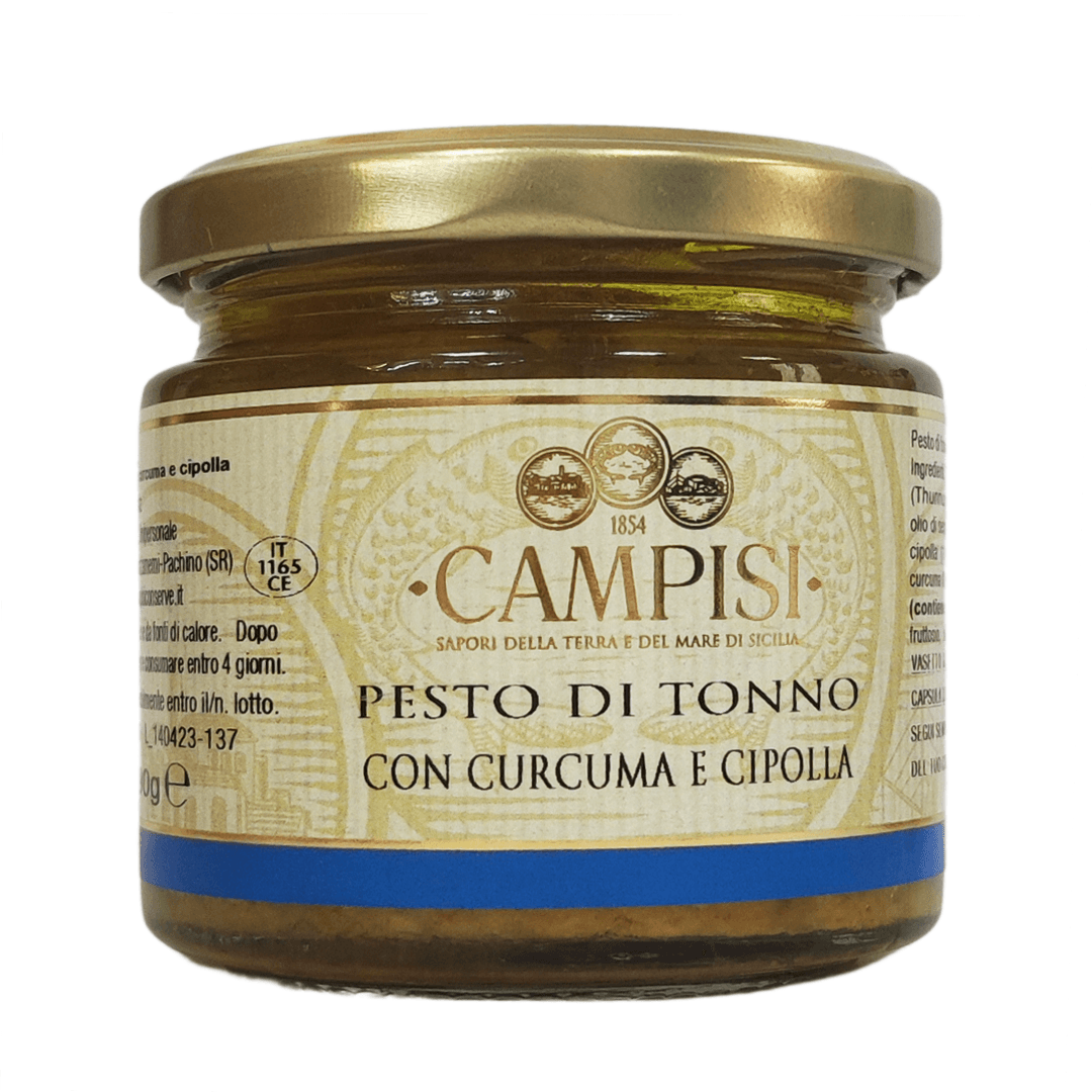 Pesto de atún con cúrcuma y cebolla - Campisi