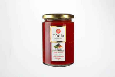 Gluten Free Sicilian Vegetarian Ragù - Tudia