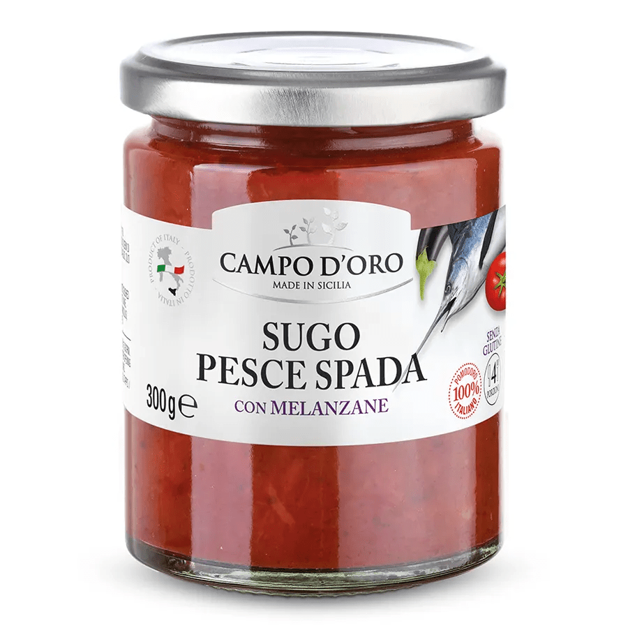 Sugo Pesce Spada con Melanzane - Campo d'Oro
