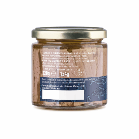 Roter Thunfisch Tarantello in Olivenöl - Campisi Conserve