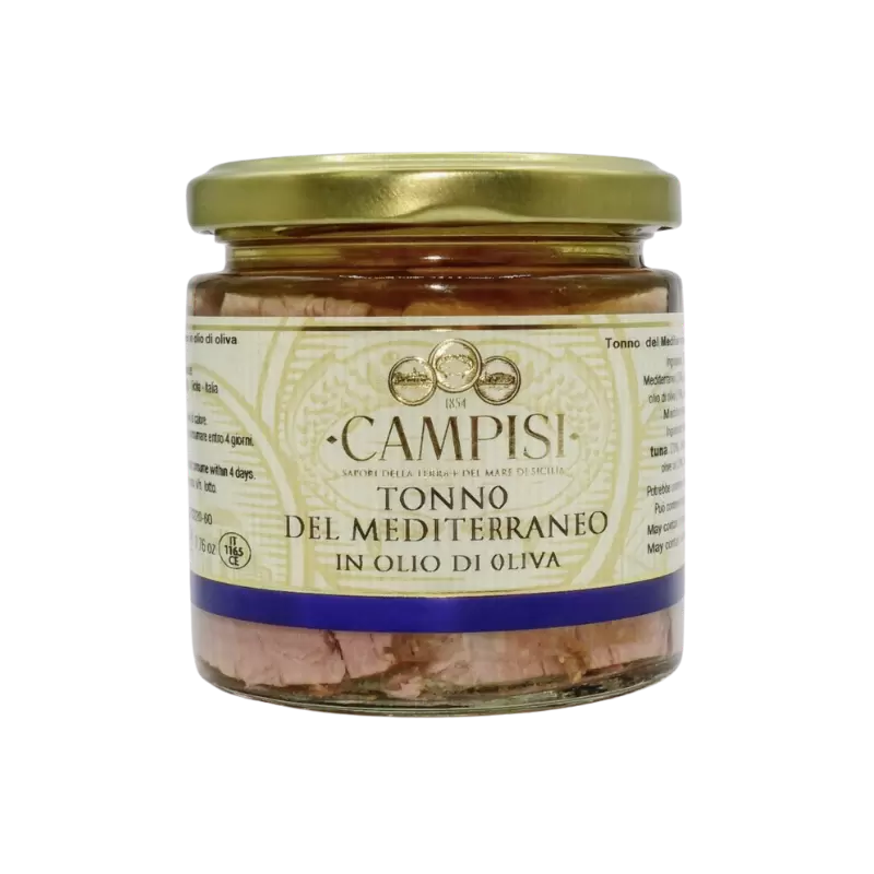 Mediterranean Tuna in Sicilian Olive Oil - Campisi Conserve
