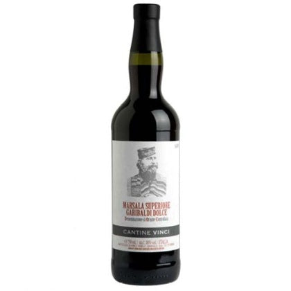 6 Bottles of Marsala Superiore Ambra Garibaldi Sweet Doc of Sicily - Cantine Vinci