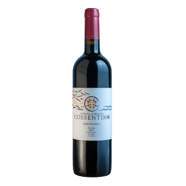 6 Bouteilles de Nero d'Avola Doc Sicilia Bio - Cossentino