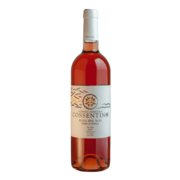 6 Bottiglie di Vino Rosa del Sud Doc Sicilia Bio - Cossentino