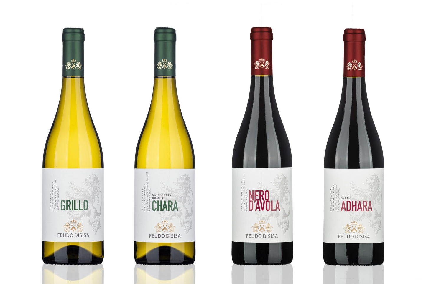 6 Bottiglie di Vino Grillo di Sicilia - Feudo Disisa