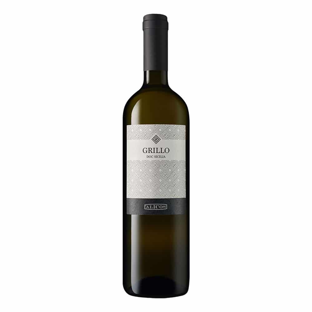 6 Bottiglie di Vino Bianco Grillo Doc di Sicilia - Alicos
