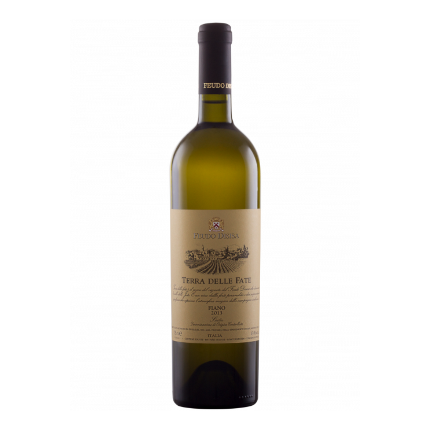 6 Bottiglie di Vino Bianco Terra delle Fate Doc Sicilia - Feudo Disisa