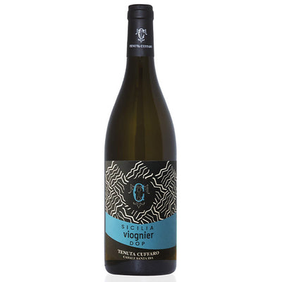 6 Flaschen Bio-Dop-Viognier-Weißwein aus Sizilien – Tenuta Cuffaro