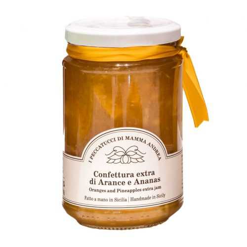 Orange and Pineapple Extra Jam – Mamma Andrea's Peccatucci