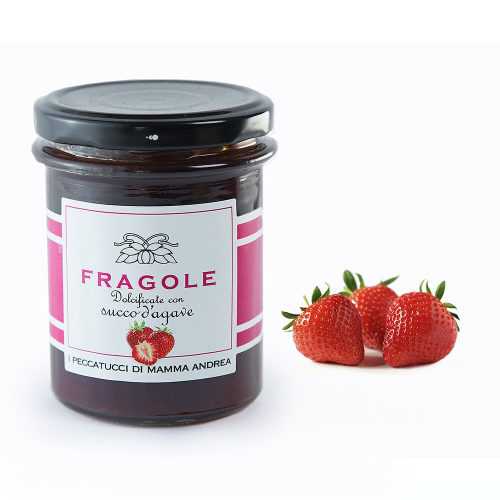 Fraises au jus d'agave – Peccatucci de Mamma Andrea