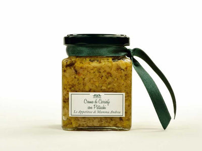 Crema de Alcachofas con Pistachos de Sicilia – Mamma Andrea's Peccatucci