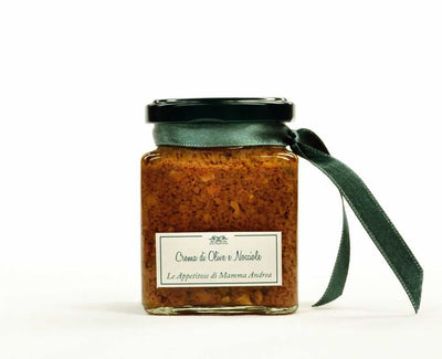 Crema siciliana de aceitunas y avellanas – Mamma Andrea's Peccatucci