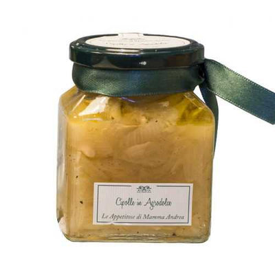 Süß-saure sizilianische Zwiebeln – Mamma Andreas Peccatucci