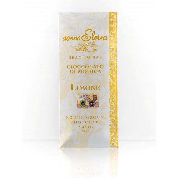 Cioccolato di Modica IGP al Limone - Donna Elvira