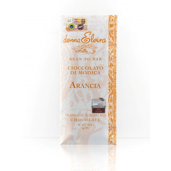 Cioccolato di Modica IGP all'Arancia - Donna Elvira
