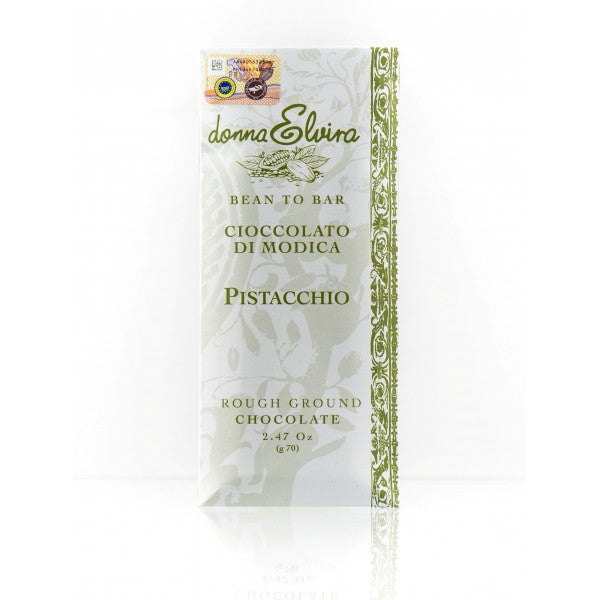 Cioccolato di Modica IGP con Pistacchio - Donna Elvira