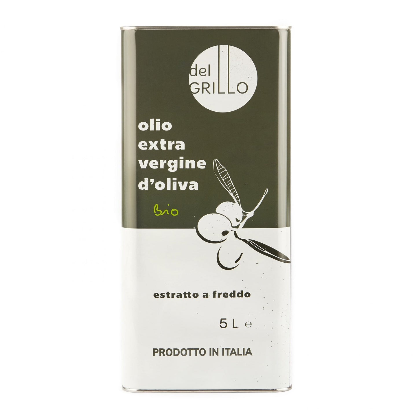 Olio Extra Vergine di Oliva Bio di Sicilia - Del Grillo