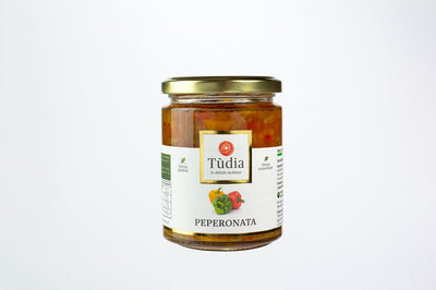 Sizilianische Peperonata glutenfrei - Tudia