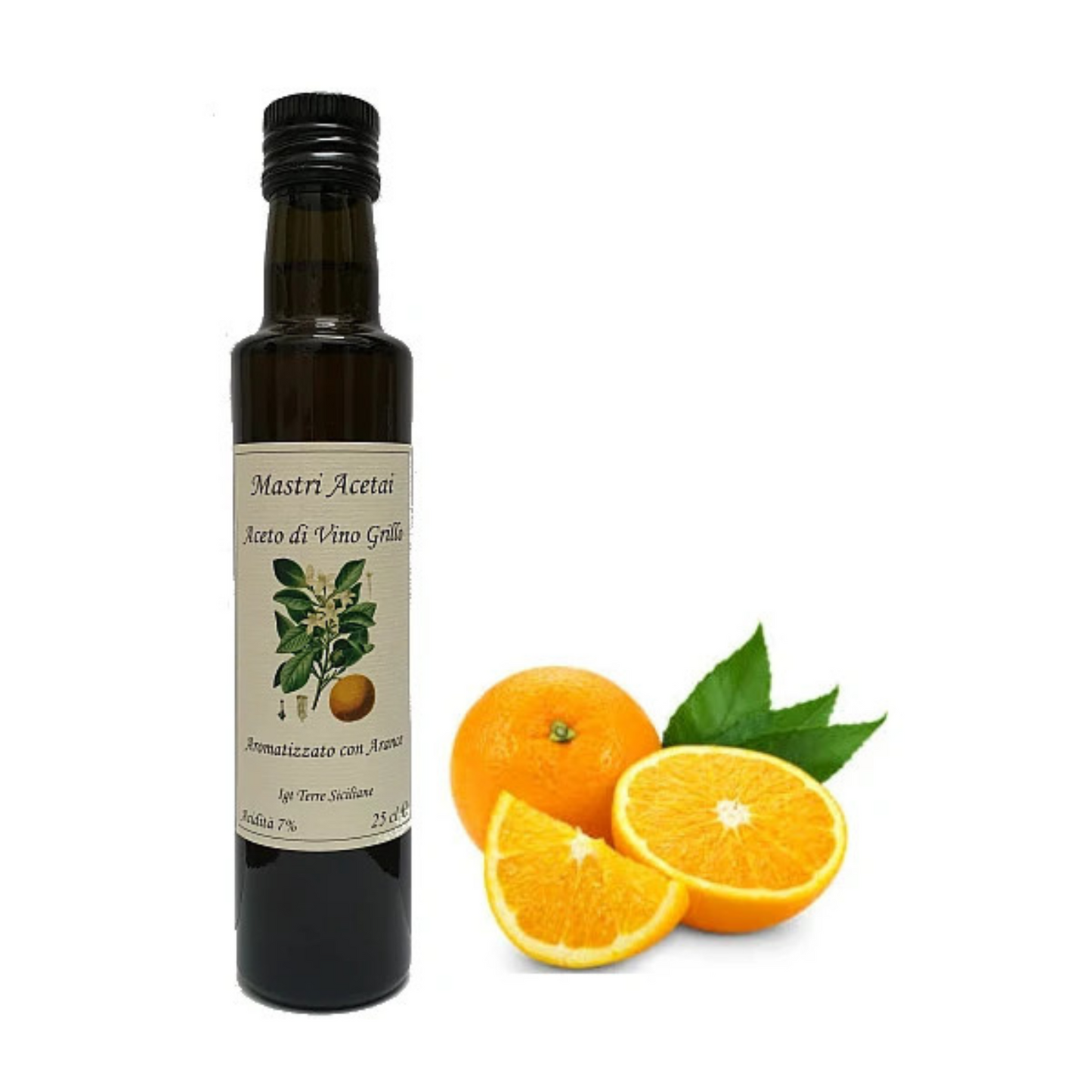 Orange-Flavored Wine Vinegar - Mastri Acetai