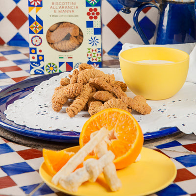 Biscotti Siciliani Manna e Arancia - Tumminello