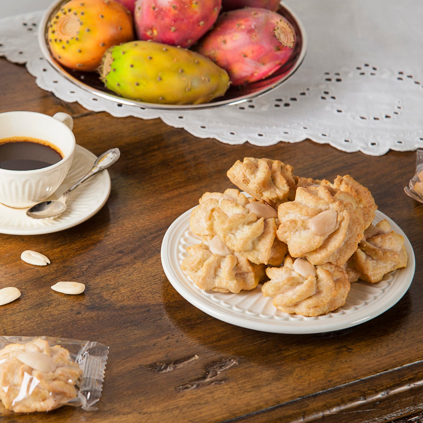 Galletas sicilianas de almendras rizadas - Tumminello