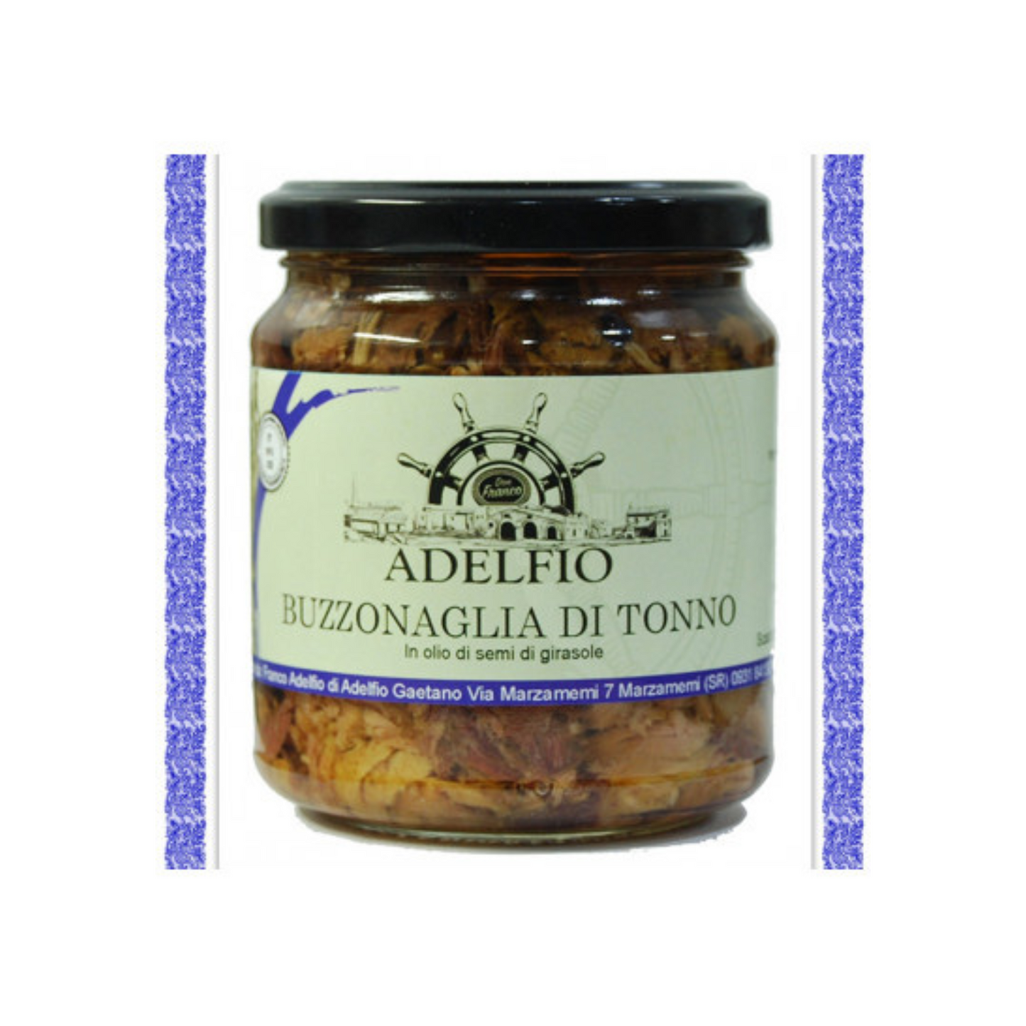 Buzzonaglia di Tonno in Olio di Semi di Girasole - Adelfio