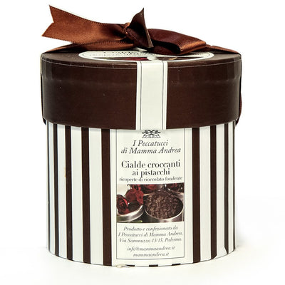 Crunchy Wafers with Pistachio - Gift Box - Mamma Andrea's Peccatucci