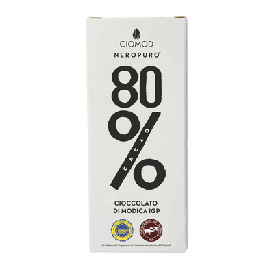 Cioccolato di Modica IGP 80% Cacao - Ciomod