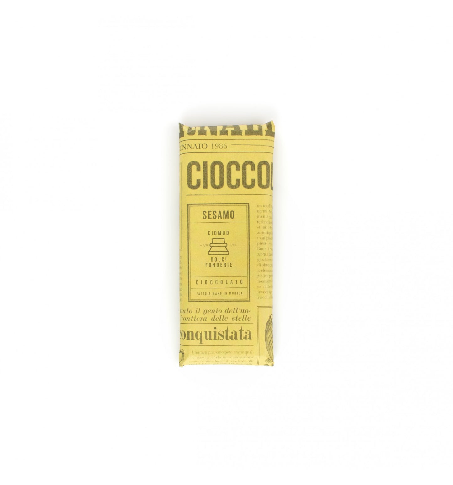 Cioccolato di Modica Igp con Sesamo di Ispica - Ciomod